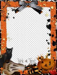 Halloween Frame Template Halloween Frames Trick Or Treating Craft Free Frame Halloween Transparent Background Halloween Frames Free Frames Halloween Borders