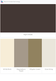 Also stone hearth will match the donations! Benjamin Moore Waynesboro Taupe Exterior
