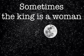 Problem features black and white blank lined paper interior. Sometimes The King Is A Woman Home Facebook