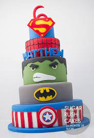 Marvel avengers hulk smash cake. Super Hero Cake Sugar Rush Cakes Montreal Superhero Birthday Cake Superhero Cake Marvel Cake