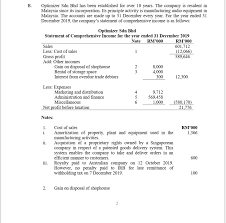 Taxation for foreign owned company in. B Optimizer Sdn Bhd Has Been Established For Over Chegg Com