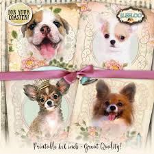 Digital Print Adorable Friends 4x4 Inch Hang Tag Bird Deer Etsy Animals Images Digital Collage Sheets Hang Tags