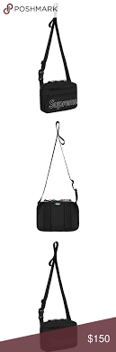 How to use supreme bag fw 18. Supreme Shoulder Bag Fw18 Black Shoulder Bag Bags Supreme Bag