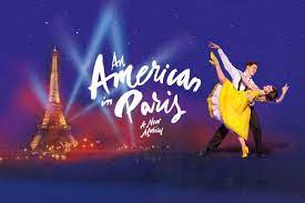 Even the design, with paris conjured in line drawings that are sketched into parisian landmarks before our eyes, just as our aspiring artist hero jerry would be doing as he walks the streets of the city, feel like they're dancing. London Theatre Review An American In Paris