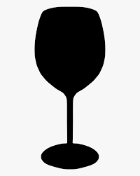 Use this new year wine glass silhouette svg for crafts or your gr Transparent Wine Glass Silhouette Hd Png Download Kindpng