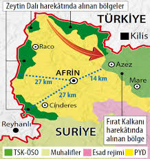 Bu gelişmeyei açıklayan milli savunma bakanlığı resmi twitter hesabından şu açıklamaları gerçekleştirdi Afrin Harekatinda Son Durum Iste Yeni Harita Guncel