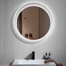 How to light up a mirror if you have a mirror at home that you want to jazz up, this could be the perfect diy for you. Amazon Com Dp Home 30 In Modern Round Led Backlit Mirror With Touch Button Wall Mounted Lighted Illuminated Vanity Mirrors For Bathroom Bedroom Living Room E Ck209 Home Kitchen