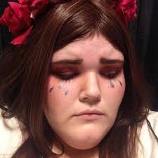 Happy Halloween everybody! I didn't really have a whole lot of time to  throw together much of a costume, but I did manage to put together a look  inspired by mater dolorosa