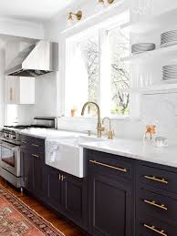 The marble counters, subway tile backsplash. Modern Black And White Kitchens With Pictures To Inspire You 6 Interior Decorating Ideas