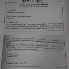 Sebelum kita bahas mengenai itu, mari kita pelajari dahulu pada pertemuan sebelumnya yang membahas mengenai contoh surat undangan. Contoh Surat Dinas Brainly