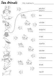 Sea Animal Worksheet 1st Grade Worksheets Animal Worksheets Sea Animals