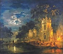 The Dhaka Masterpiece Paintings Painting Moonlight Painting British Art