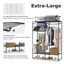 We did not find results for: Langria Heavy Duty Metal Storage Closet Clothes Shoe Rack Organizer Overstock 23046307