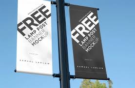 Free high quality road streamer (roadside pole banner) mockup psd. Free 18 Banner Mockups In Psd Indesign Ai