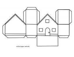 Weitere ideen zu schablonen zum ausdrucken. Bastelvorlagen Kleine Papierhauser Vorlage Papierhaus Basteln