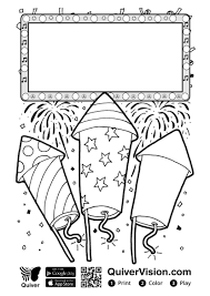 Quivervision Boyama Sayfalari 3d Boyama Artirilmis Gerceklik