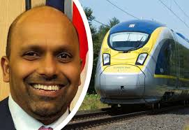 Ashford MP Sojan Joseph calls Eurostar's Germany and Switzerland plans  'short-sighted' amid Kent snub