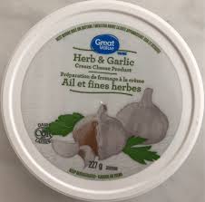 Great value light cream cheese. Herb Garlic Cream Cheese Product Great Value