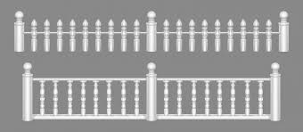 This article is about balcony railing designs. Free Vector Marble Balustrade Balcony Railing Or Handrails