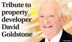 Tribute to property developer David Goldstone