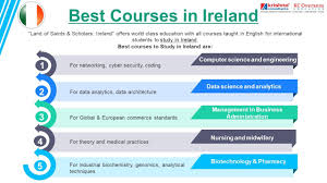 Here Is A List Of The Top Field And Their Courses For International Students To Study In Ireland For Higher Education Abro International Students Study Student