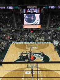 Breslin Center Section 218 Home Of Michigan State Spartans