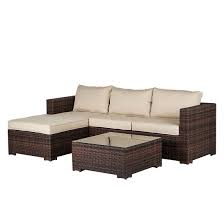 Lounge Set Paradise Lounge Inkl Tisch Polyrattan Stoff Braun Beige Fredriks Moebel Liebe Com Lounge Mobel Polyrattan Lounge Set Lounge Mobel Balkon