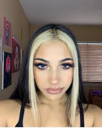 Blonde Streaks At Front Hair Inspo Color Hair Color Streaks Aesthetic Hair