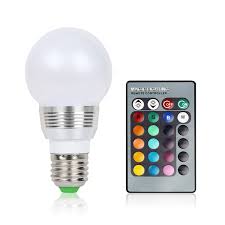 Imountek 16 Colors Change Led Bulbs E27 3w Rgb Dimmable Mood Lighting Lamp Ir Remote Control Walmart Com Walmart Com