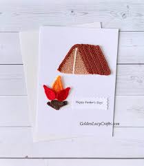 Free father's day cards you can print or share online. Diy Father S Day Card Ideas Handmade Cards Goldenlucycrafts