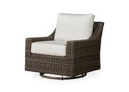 Lloyd Flanders Mesa Swivel Glider Lounge Chair Item 298091 Patio Lounge Chairs Wicker Furniture Swivel Glider Chair