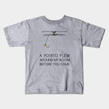 The orokin catalyst and orokin reactor in warframe are nicknamed potatoes because one of the dev's pointed out that they looked like space potatoes and it caught on. A Potato Potato Kids T Shirt Teepublic