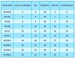 us vs eu size chart bedowntowndaytona com