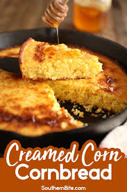 Creamed Corn Cornbread Recipe In 2020 Corn Bread Recipe Sweet Cornbread Creamed Corn Cornbread