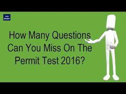 Click to see full answer. How Many Questions Can You Miss On The Permit Test 2016 Youtube