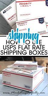 How To Use Usps Flat Rate Boxes For Ecommerce Shipping Ecommerce Ebay Selling Tips Small Business Packaging Ideas Ebay Hacks