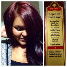 Does anyone have any experience with this product? Yay For Fall Hair Color One N Only Argan Oil Hair Color 4r With 30 Volume Cream Developer Argan Oil Hair Color Hair Color Reviews Argan Oil Hair