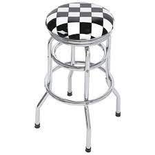 Shop for black and white ottoman online at target. Summit Gifts 4011 Barstool Checkered Flag Summit Racing