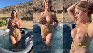 Mercedes Blanche In The Pool With White Cock | PimpBunny