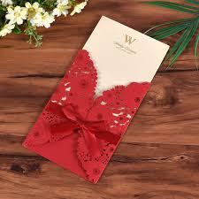 You can create awesome greeting invitation cards now. Red Wedding Invitation Card Wholesale Blank Inner Cards Invitations With Ribbon China Invitations And Card Invitation Price Made In China Com