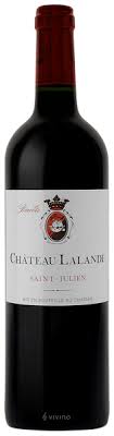 It is stylish, full of complexity ready to age well. Chateau Lalande Saint Julien Vivino