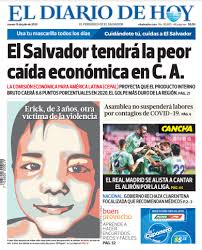 Te compartimos la portada de El Diario de Hoy para este jueves 16 de julio.