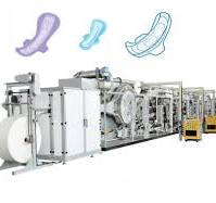 Ce Certification Full-Servo Lady Winge Sanitary Napkin Manufacturing Machine