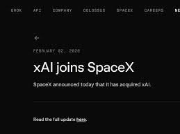马斯克旗下SpaceX收购xAI 整合人工智能与太空业务- RTHK