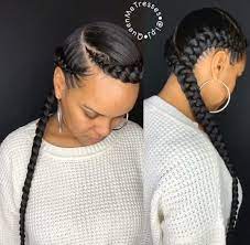 Peinados Natural Hair Styles Two Braid Hairstyles Braided Hairstyles