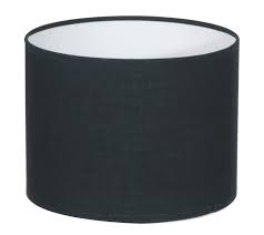 Gallerie lustre plume leroy merlin. Abat Jour Tube 35 Cm Coton Noir N 0 Inspire Leroy Merlin