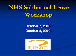 Sabbatical leave — отпуск продолжительностью до года. Ppt Nhs Sabbatical Leave Workshop Powerpoint Presentation Free Download Id 1825214
