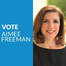 Vote Early for Aimee Freeman