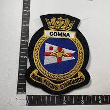 COMNA NAVAL FLYING STANDARDS Navy Patch S18K | eBay