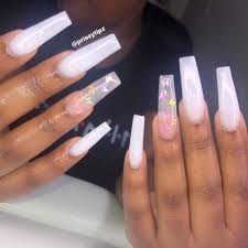 White acrylic nails never go out of fashion. Updated 35 Minimalist Milky White Nails September 2020